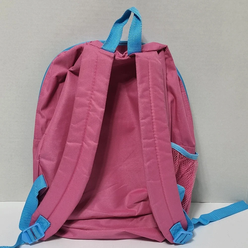 Sanrio Hello Kitty and Friends Rainbow Backpack‎ Pink Blue 16 inch 22592 V001